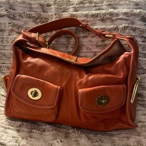 Orange Coach Vintage Bag